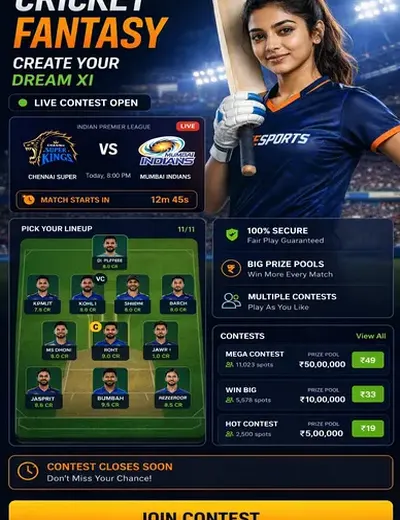 Betaajay (betaajay) fantasy cricket & matchday visual 3